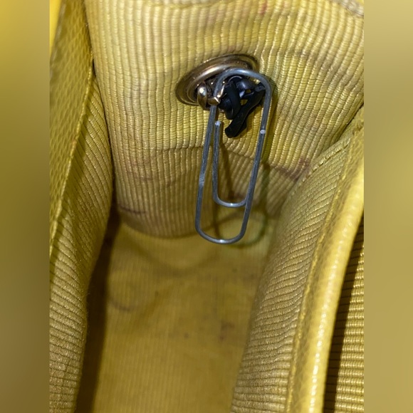 FURLA METROPOLIS MINI YELLOW CROSSBODY BAG - Picture 13 of 14